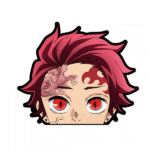 Demon Slayer Tanjiro Kamado Motion Sticker