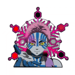 Demon Slayer Upper Moon 3 Akaza Motion Sticker