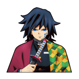 Demon Slayer Giyu Tomioka Motion Sticker