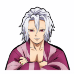 Demon Slayer Sound Hashira Tengen Uzui Motion Sticker