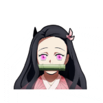 Demon Slayer Demon Nezuko Motion Sticker