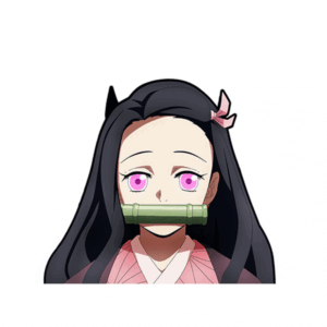 Demon Slayer Demon Nezuko Motion Sticker